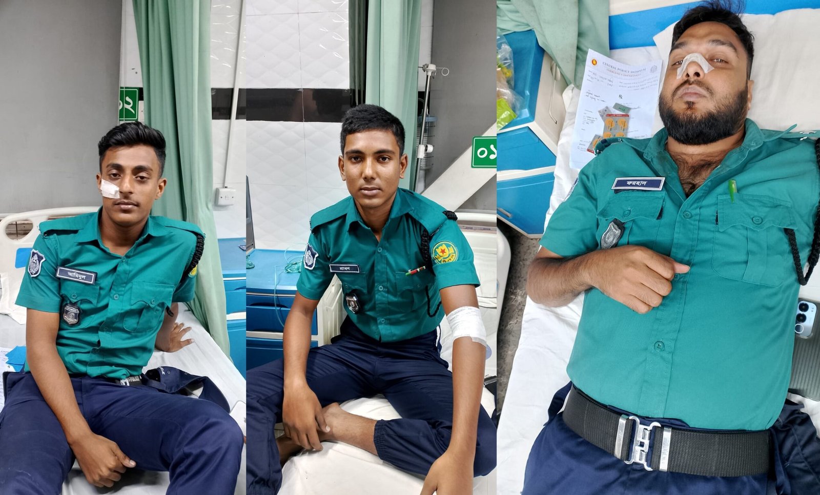 Eight policemen injured in incident of preventing BUET students…