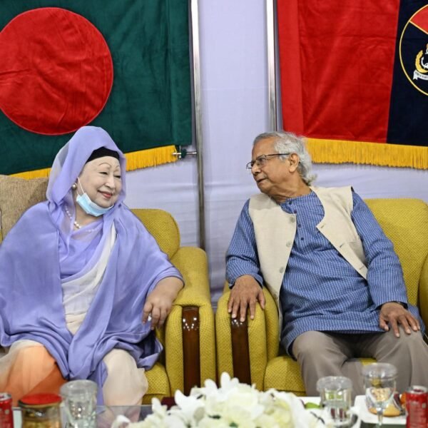 Chief Adviser & Begum Khaleda Zia exchange greetings at&hellip;