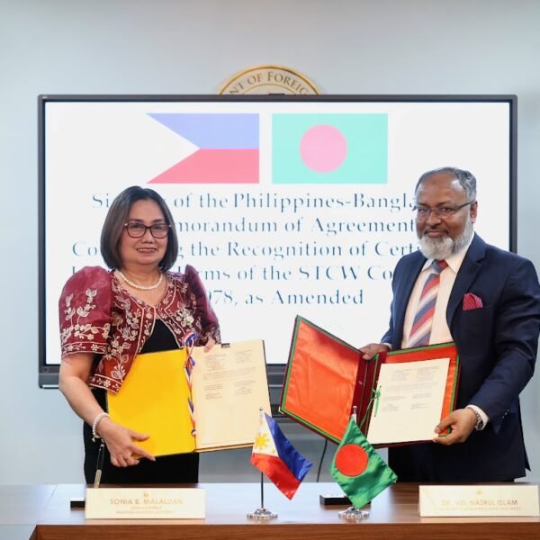 3rd Bangladesh–Philippines Foreign Policy Consultations Held in Manila