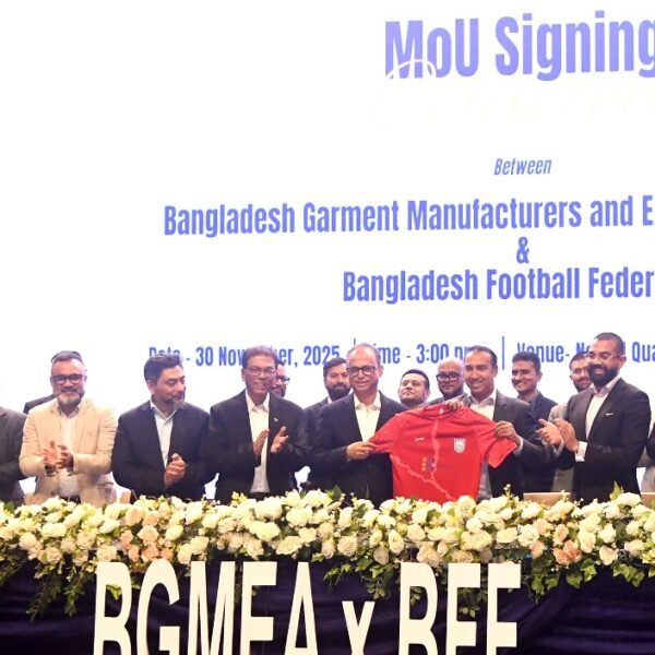 BGMEA-BFF sign MoU for garment workers’ welfare and football&hellip;