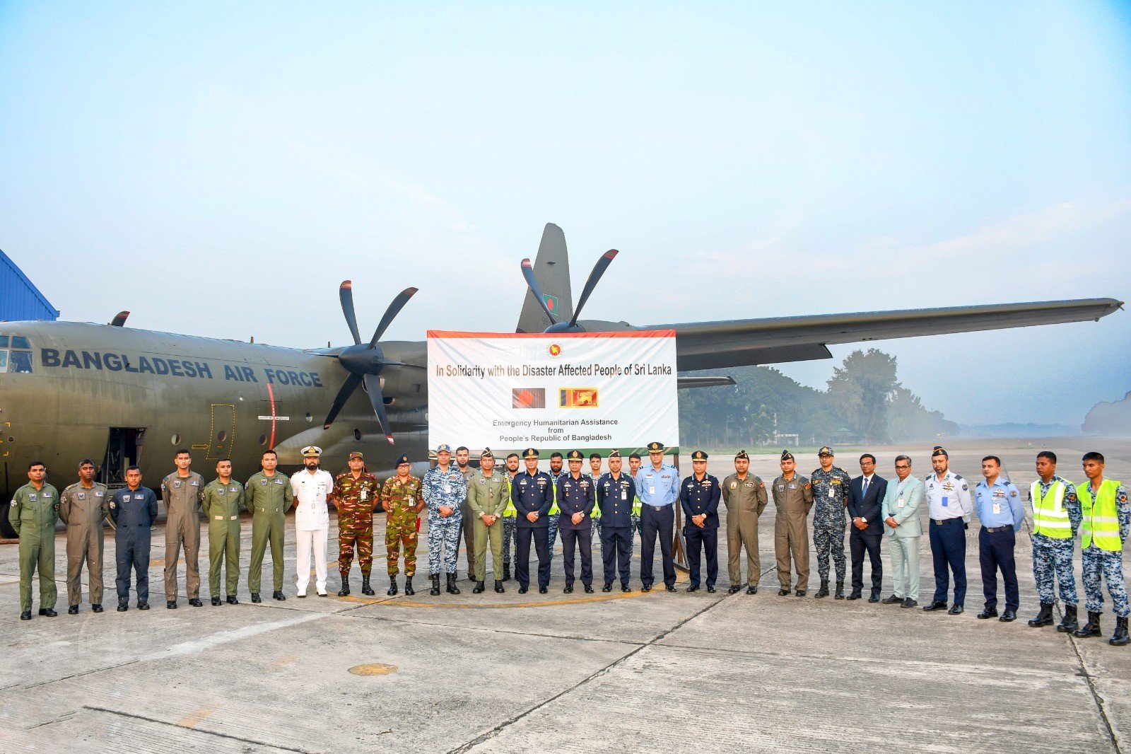 Bangladesh Air Force Sends Humanitarian Aid to Disaster-Hit Sri&hellip;