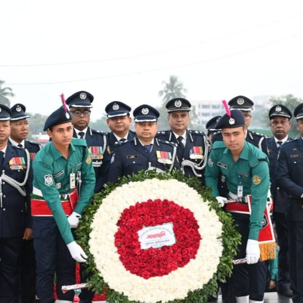 KMP Commissioner Mohammad Zahidul Hasan paid tribute at the&hellip;