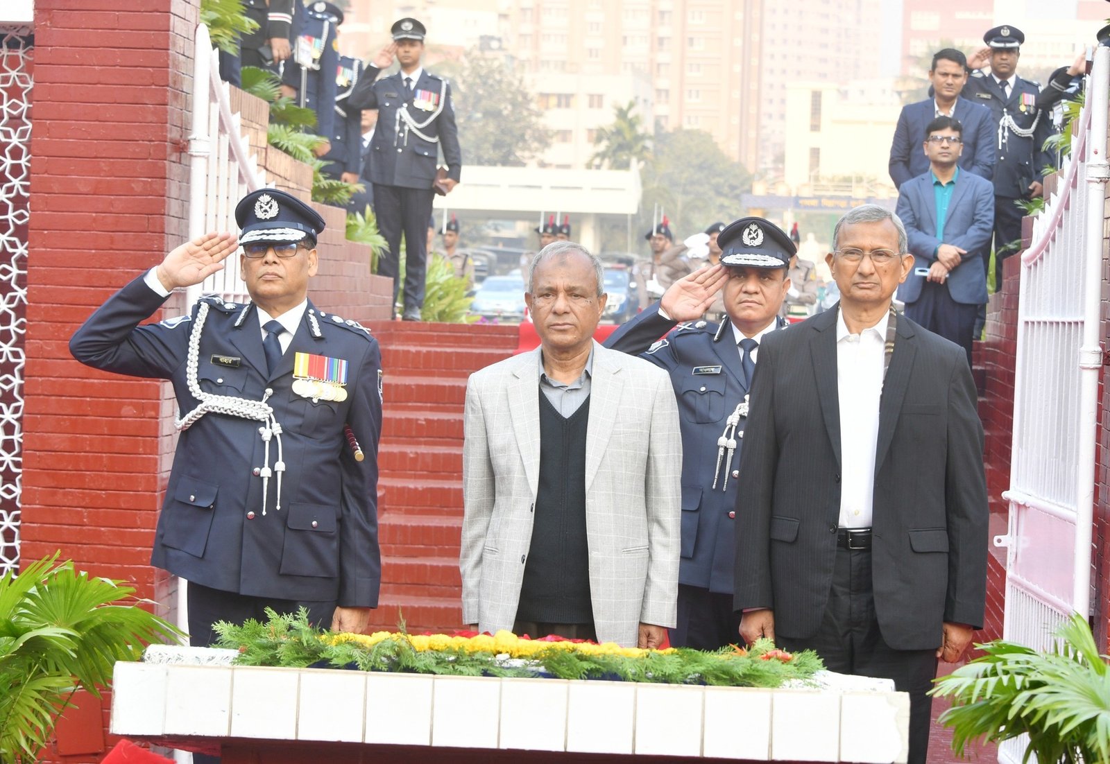 Home Affairs Adviser and IGP pay tribute to martyred&hellip;