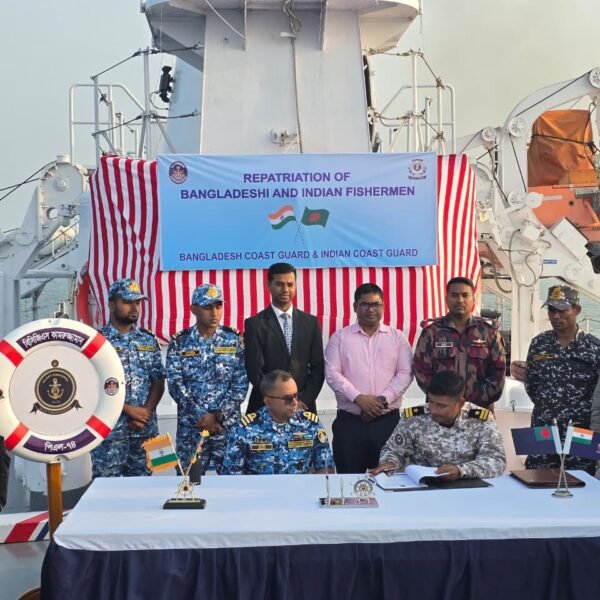Repatriation of 32 Bangladeshi and 47 Indian Fishermen Completed