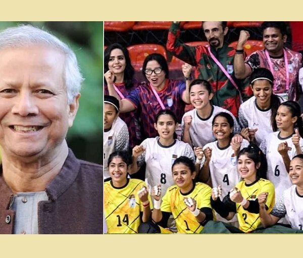 Chief Advisor congratulates SAFF-winning women’s futsal team