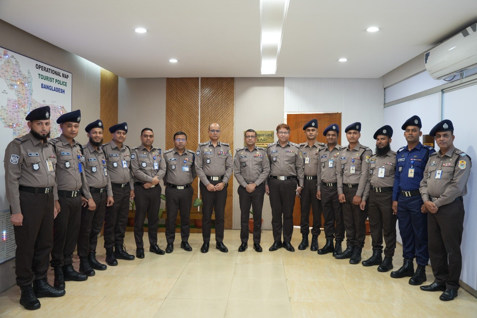 Tourist Police Chief Md. Mainul Hasan officially donned rank&hellip;