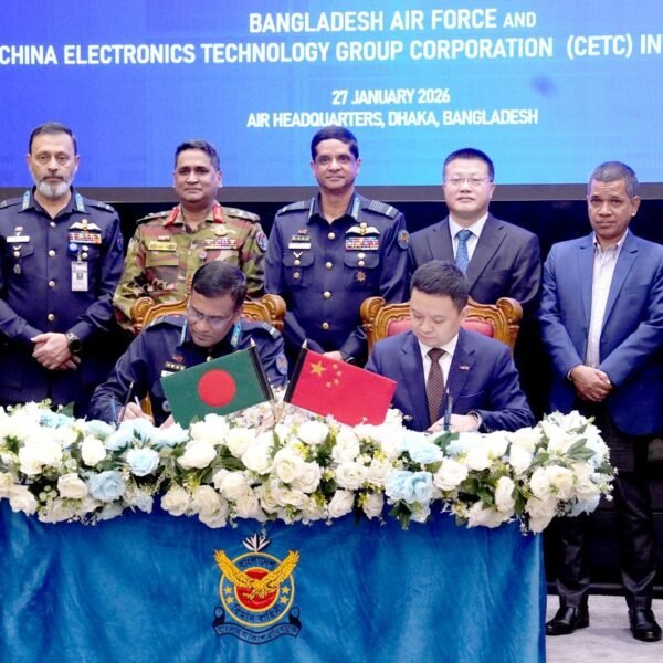 Bangladesh Air Force and CETC International sign UAV technology&hellip;