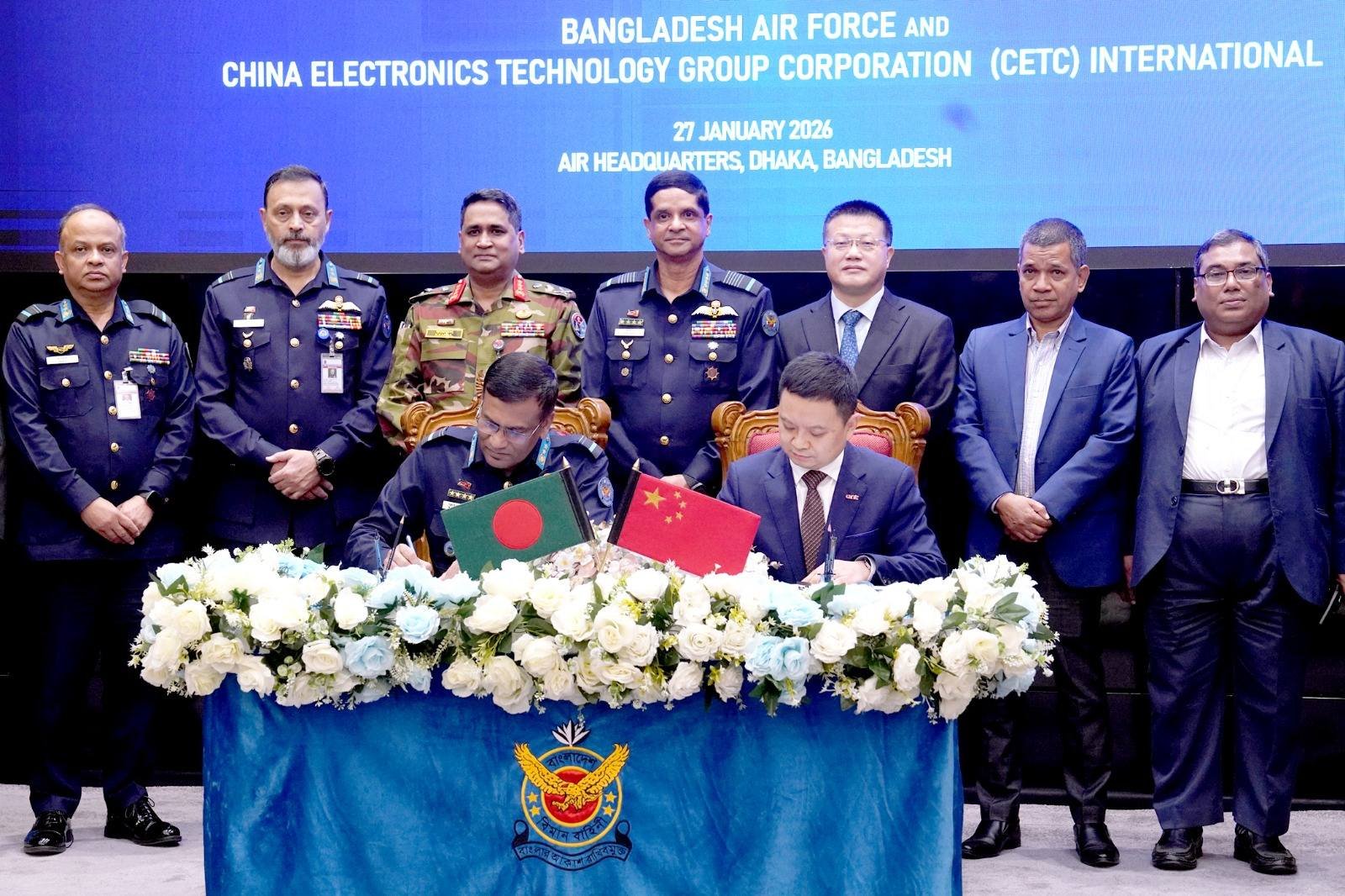 Bangladesh Air Force and CETC International sign UAV technology&hellip;