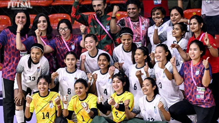 Bangladesh becomes SAFF Women’s Futsal&hellip;