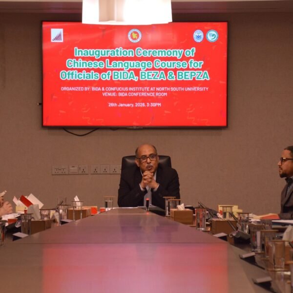 Chinese Language Training Course for Government Officials Inaugurated under BIDA–Confucius Institute Initiative
