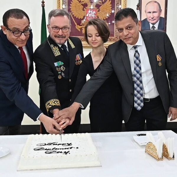 Russian Embassy Holds a Reception on Diplomat’s Day