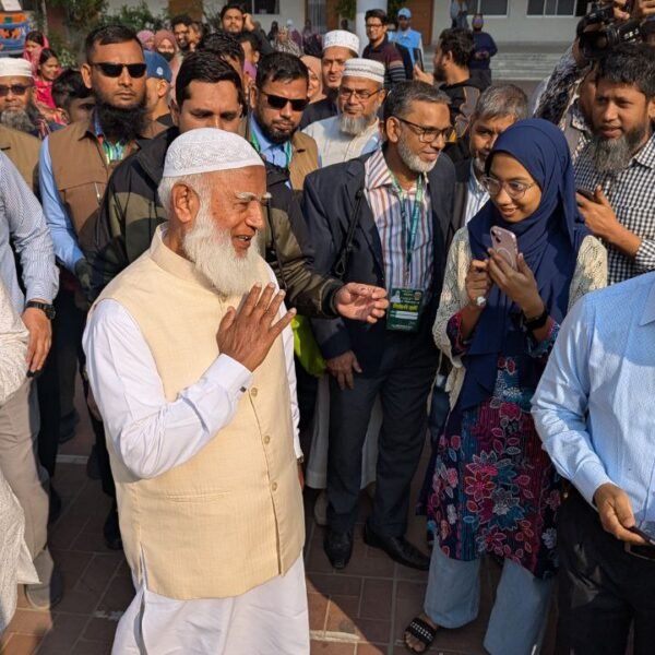 Jamaat Ameer Dr. Shafiqur Rahman casts his vote at&hellip;