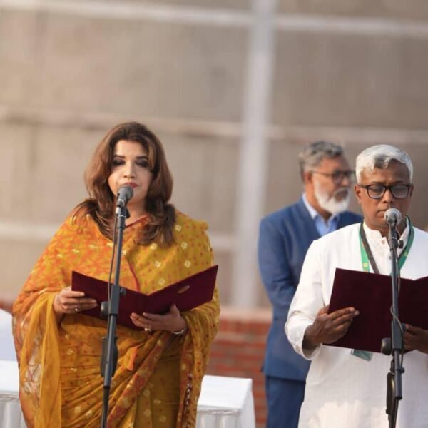 Shama Obaid Islam takes oath as State Minister of…