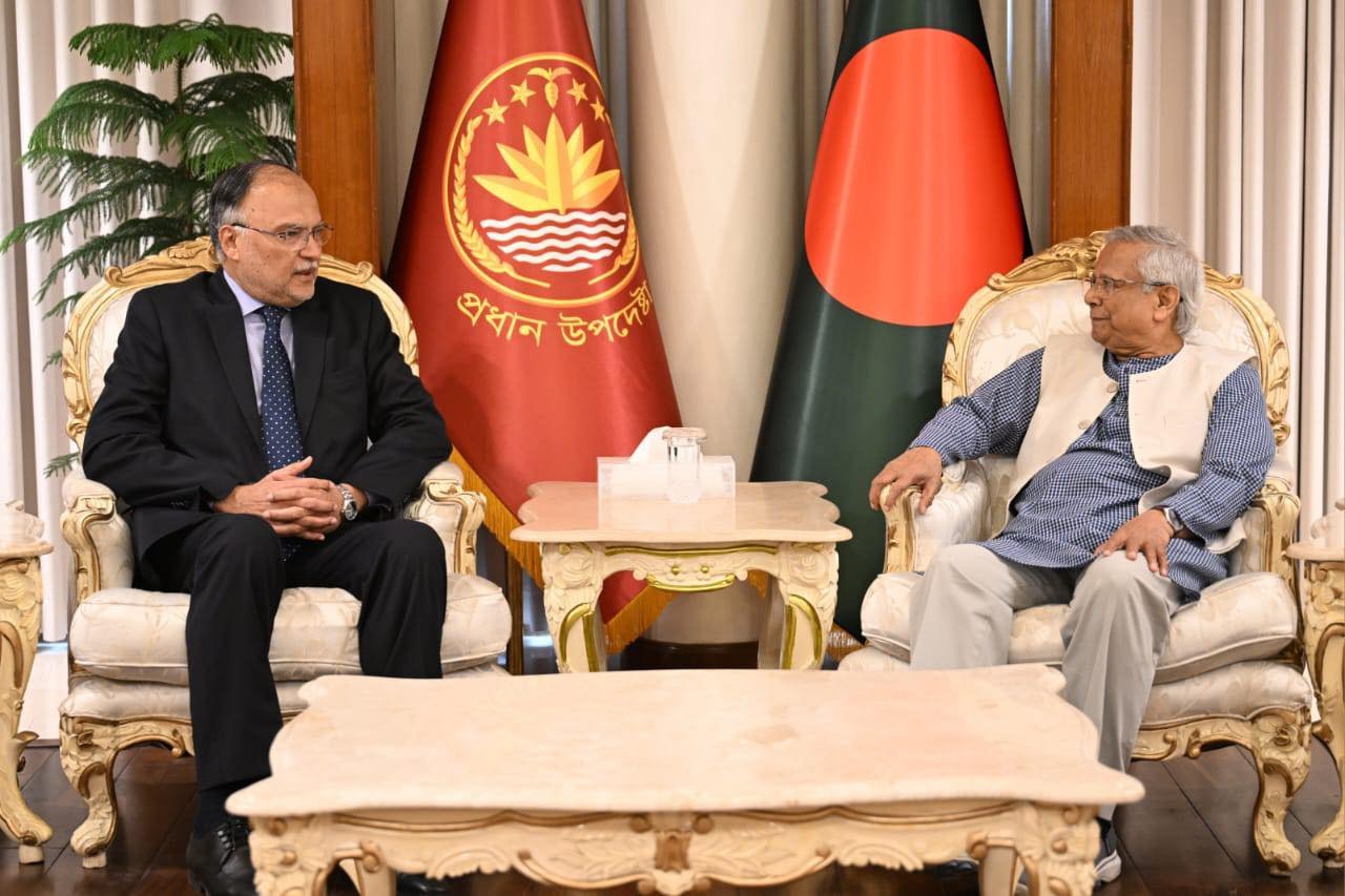 Pakistan’s Minister for Planning, Development and Special Initiatives Ahsan…