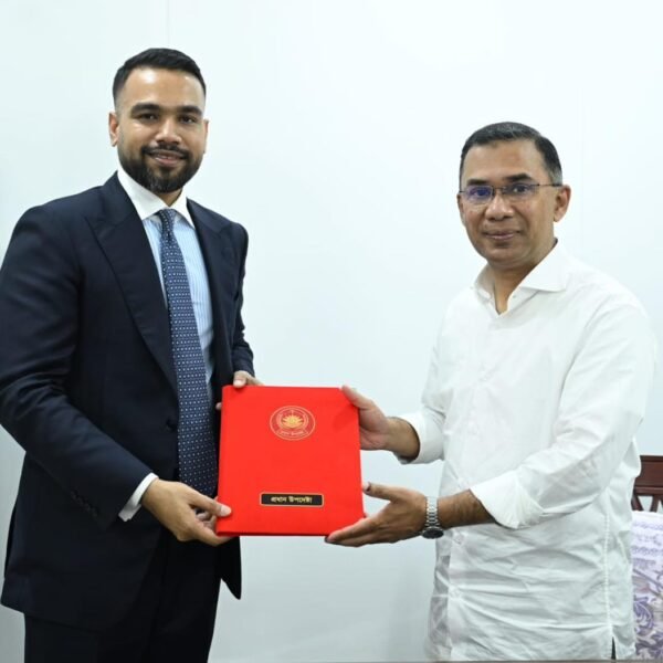 Chief Adviser’s greeting message delivered to Tarique Rahman