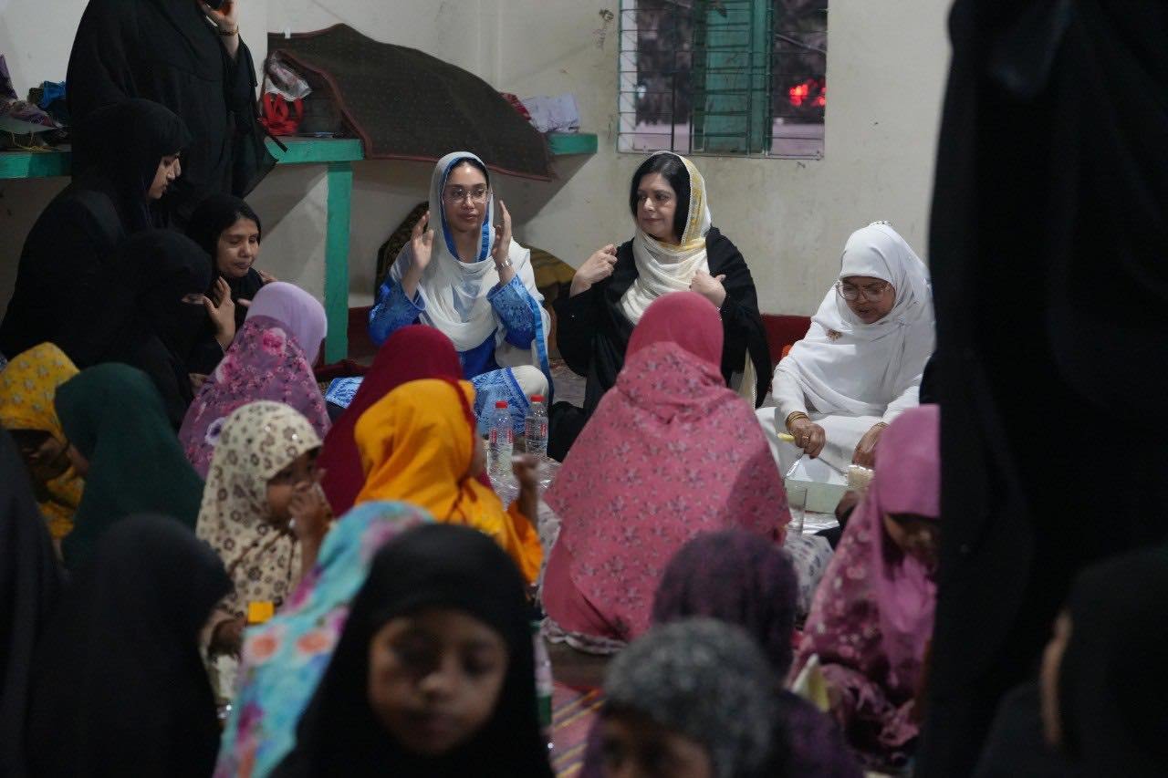Dr. Zubaida Rahman and Barrister Zaima Rahman break fast…
