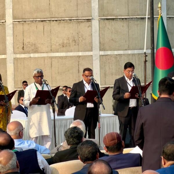 M Rashiduzzaman Millat takes oath as State Minister for…