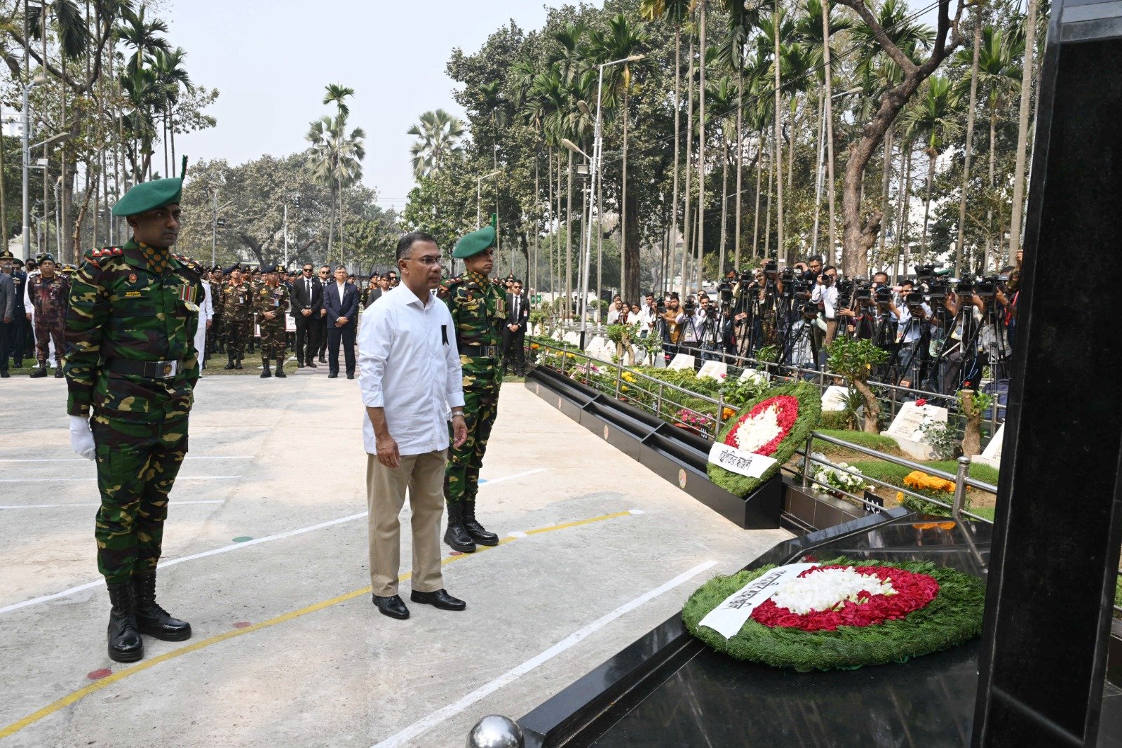 Prime Minister Tarique Rahman pays tribute to martyrs of…