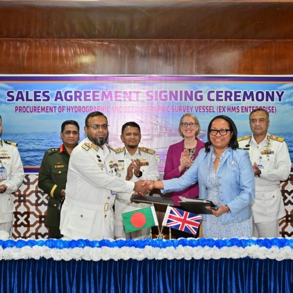 UK and Bangladesh strengthen defence partnership with survey vessel…