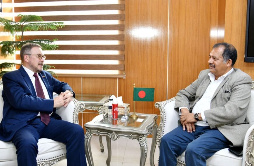 Russian Ambassador pays courtesy call&hellip;