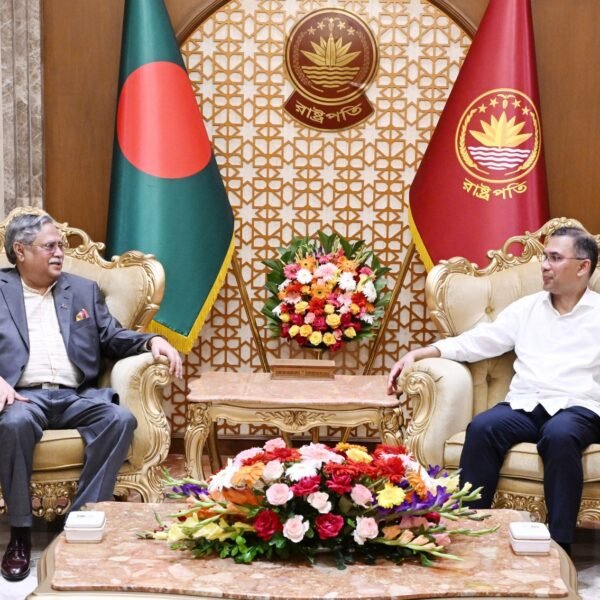 Prime Minister Tarique Rahman meets President at Bangabhaban on…