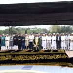Funeral prayers for Dilara Hafiz,…