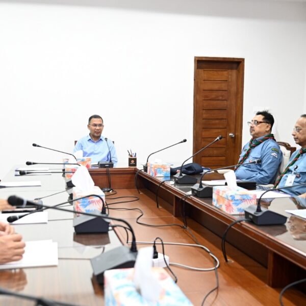 Bangladesh Scouts Executive Committee members paid a courtesy call&hellip;