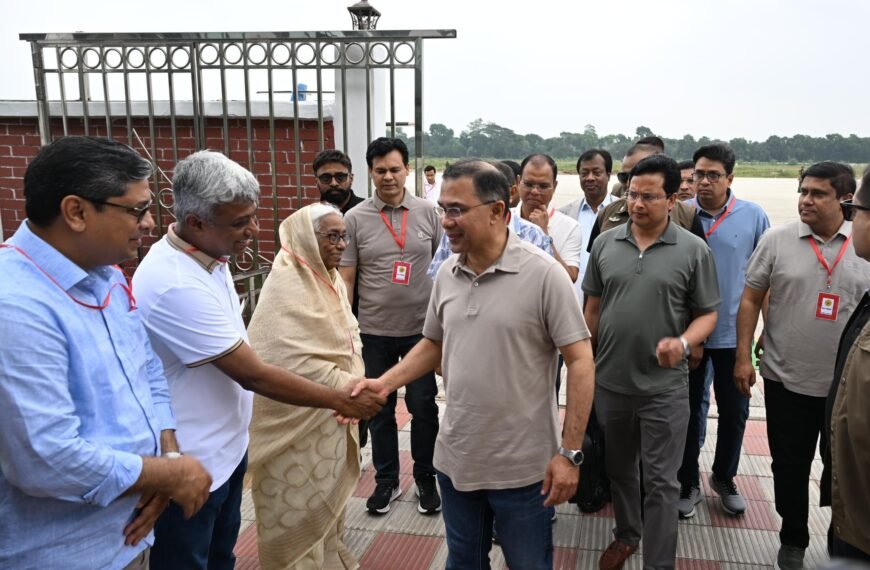 Prime Minister Tarique Rahman arrives&hellip;