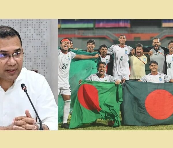 Prime Minister Tarique Rahman congratulates Bangladesh SAFF Under-20 football&hellip;