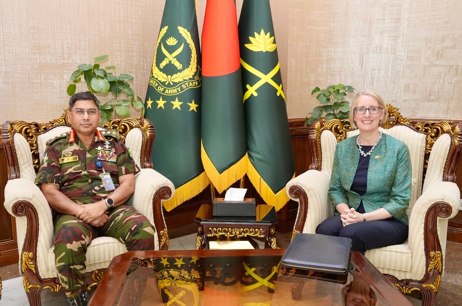 British High Commissioner pays courtesy call on Bangladesh Army&hellip;