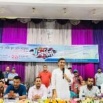 Gazipur-1 MP Md. Mojibur Rahman as chief guest at the reception of scholarship students in Gazipur