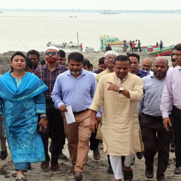 State Minister for Shipping visits Paturia-Daulatdia ferry to check&hellip;