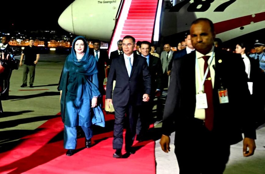 Prime Minister Tarique Rahman arrives&hellip;