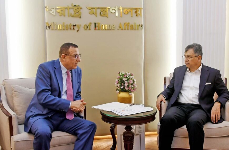 Palestinian Ambassador pays courtesy call&hellip;