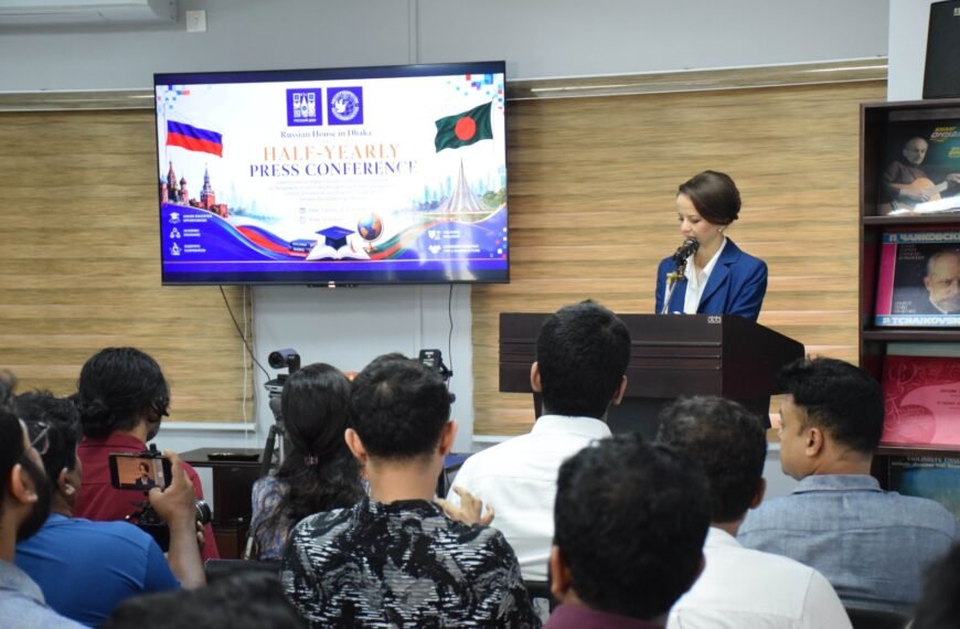 Russian House in Dhaka holds…