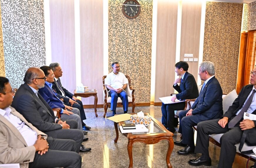 JICA President pays courtesy call&hellip;
